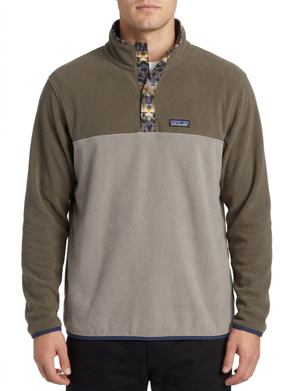 Patagonia Micro D‎ Snap-T Fleece Pullover Brown FRYT Men Large 26165